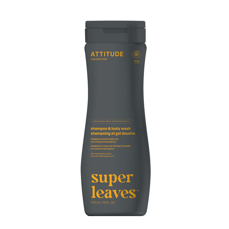 2-In-1 Shampoo and Body Wash Sport : SUPER LEAVES™