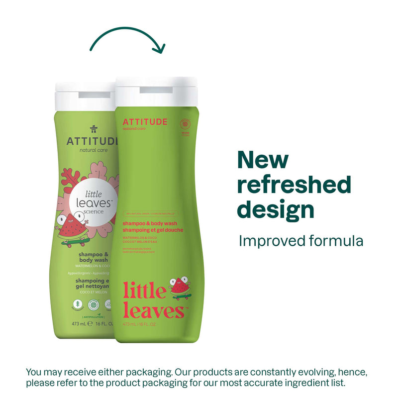 2-in-1 shampoo and body wash : LITTLE LEAVES™