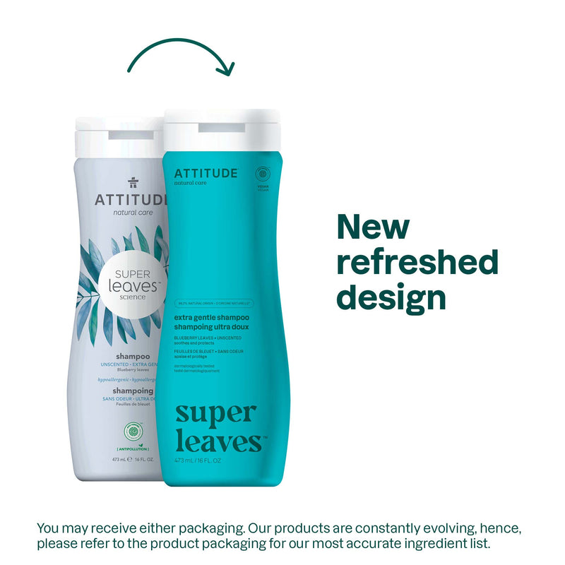 Unscented extra gentle shampoo : SUPER LEAVES™