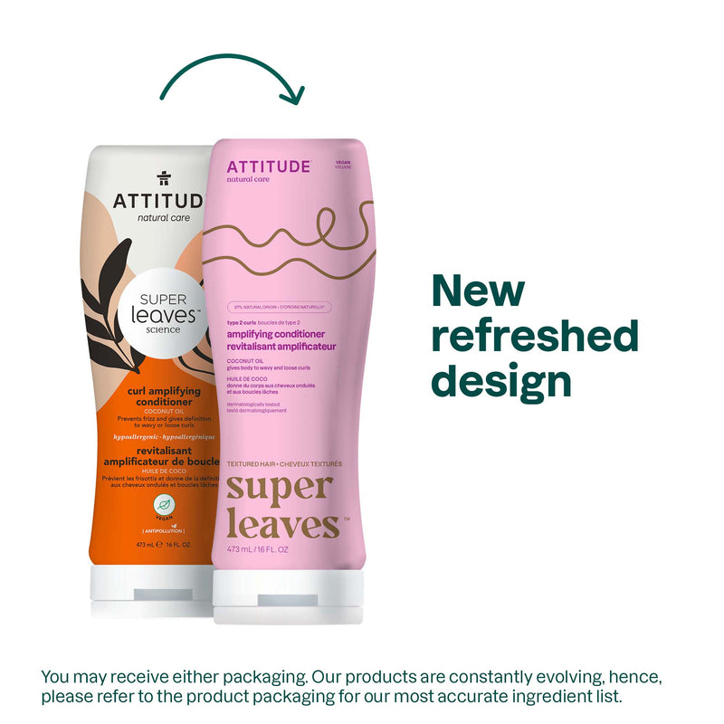 Amplifying conditioner for curly hair : SUPER LEAVES™