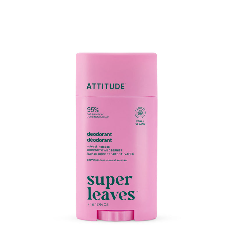Aluminum Free Deodorant : SUPER LEAVES™