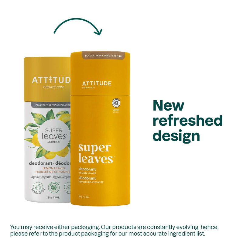 Plastic Free Deodorant : SUPER LEAVES™