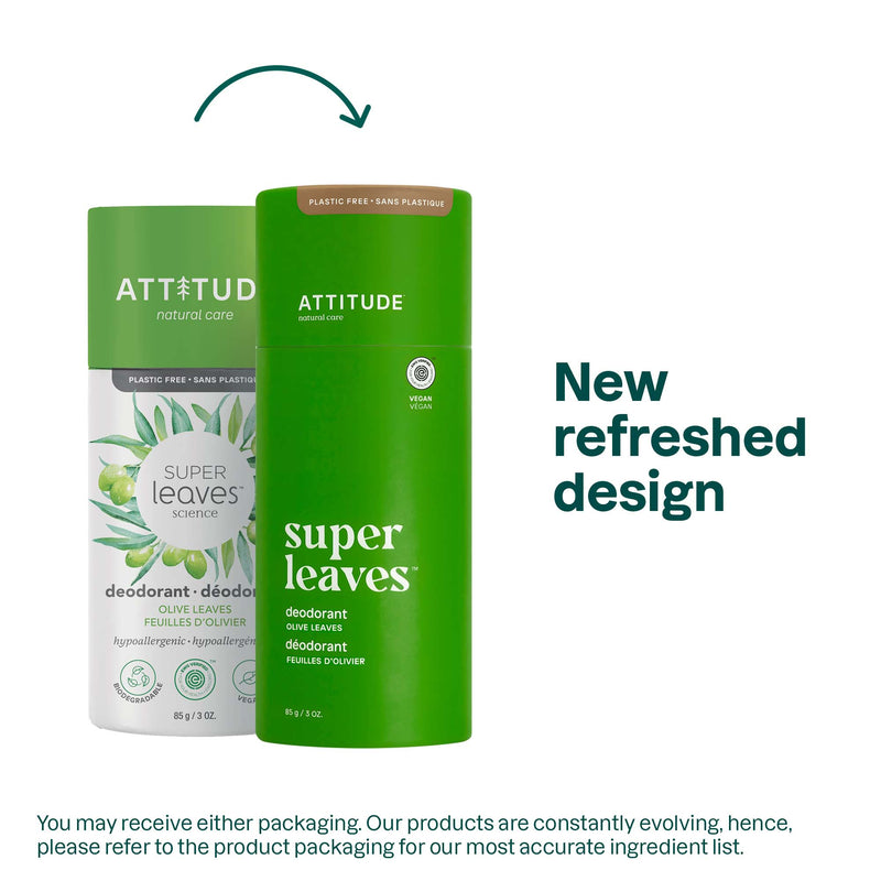 Plastic Free Deodorant : SUPER LEAVES™