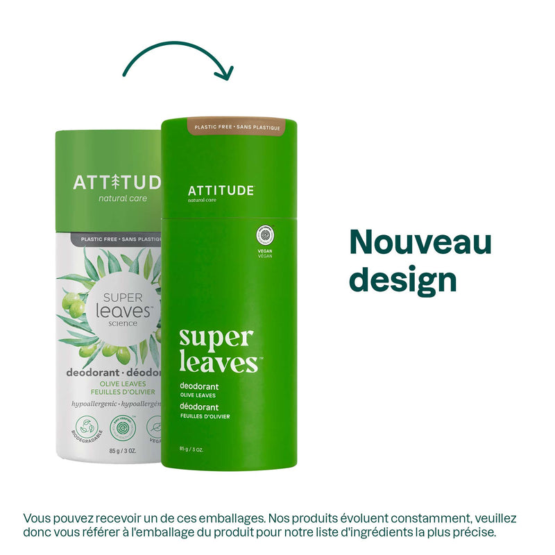 Plastic Free Deodorant : SUPER LEAVES™