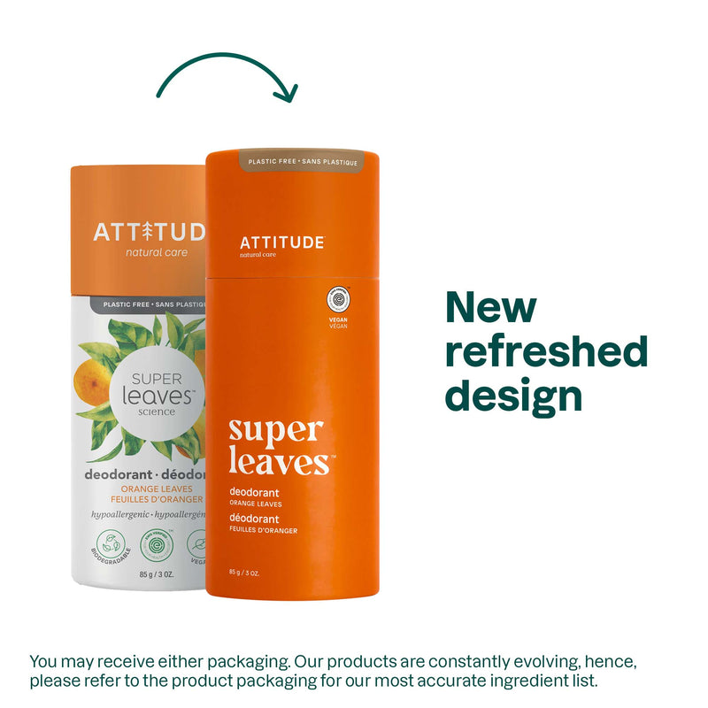 Plastic Free Deodorant : SUPER LEAVES™