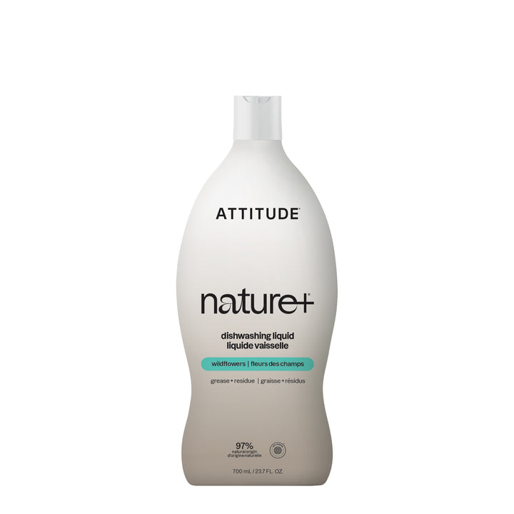 ATTITUDE Nature+ Dish Soap Unscented 13170_en?_main? Unscented 700 mL