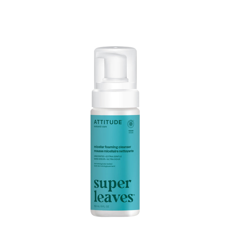 ATTITUDE Super Leaves Micellar Foaming Cleanser unscented 14060_en?_main? 150 mL