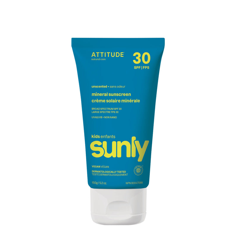 Kids mineral sunscreen SPF 30 : Sunly