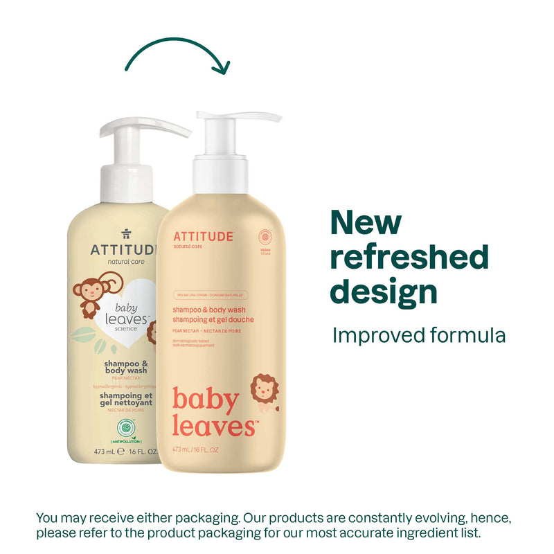 ATTITUDE baby leaves™ 2-In-1 Shampoo and Body Wash Pear Nectar 16612_en? Pear Nectar