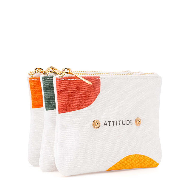 Travel pouches trio : LEAVES BAR™