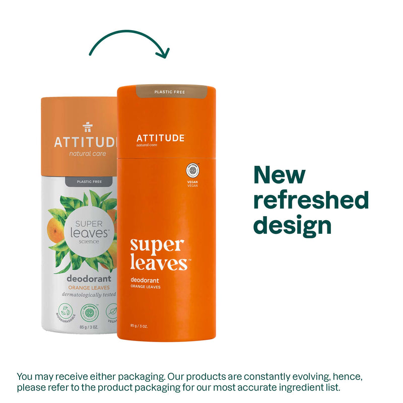 Plastic Free Deodorant : SUPER LEAVES™