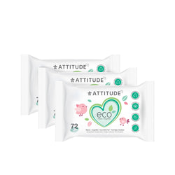 ATTTITUDE Biodegradable Baby Wipes 216 17001_en?_main? 3 units (24% discount)