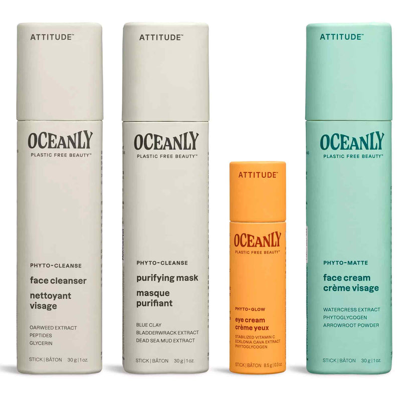 Daily Mattifying Skin Routine : Oceanly