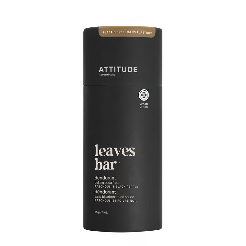 Plastic Free Deodorant : LEAVES BAR™