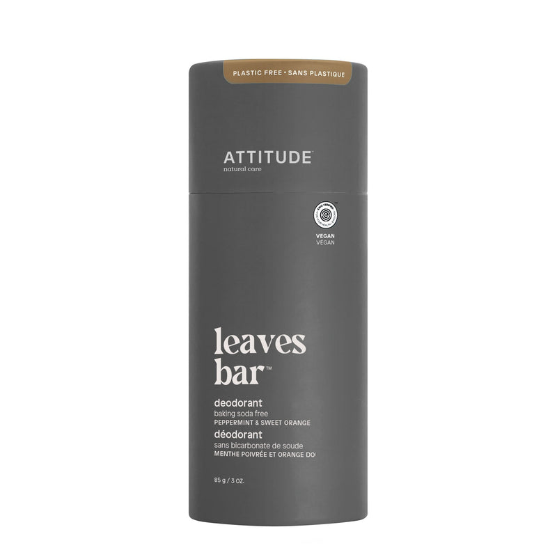 Plastic Free Deodorant : LEAVES BAR™