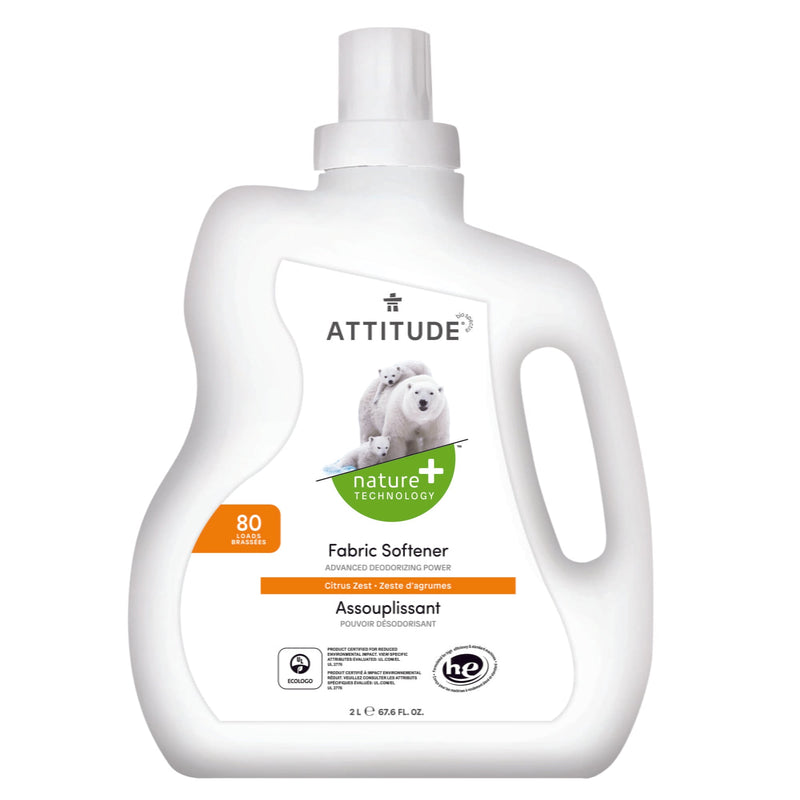 ATTITUDE Nature+ Fabric Softener Citrus Zest 12182_en?_main? Citrus Zest / 80 loads