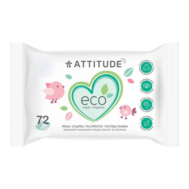 ATTTITUDE Biodegradable Baby Wipes 72 17000_en?_main? 1 unit