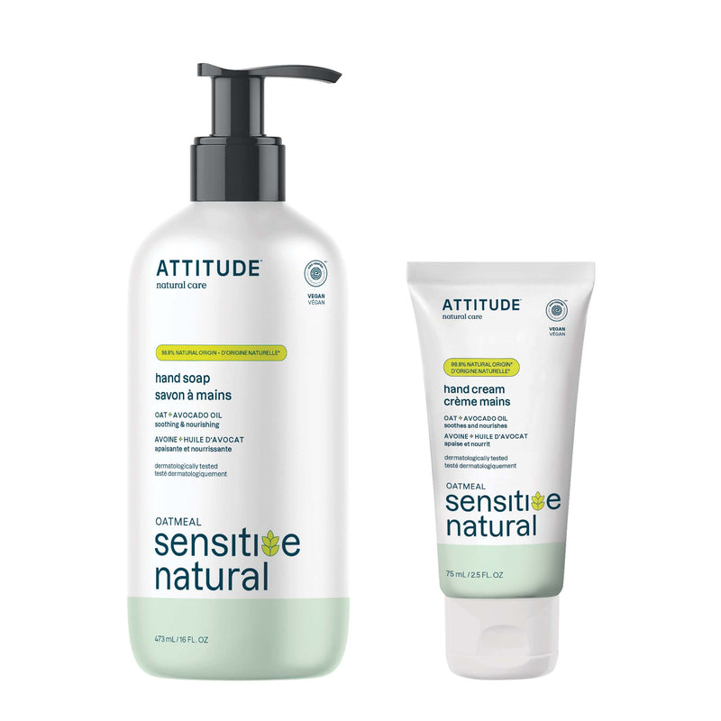 Nourishing Hand Soap and Hand Cream Bundle : SENSITIVE SKIN