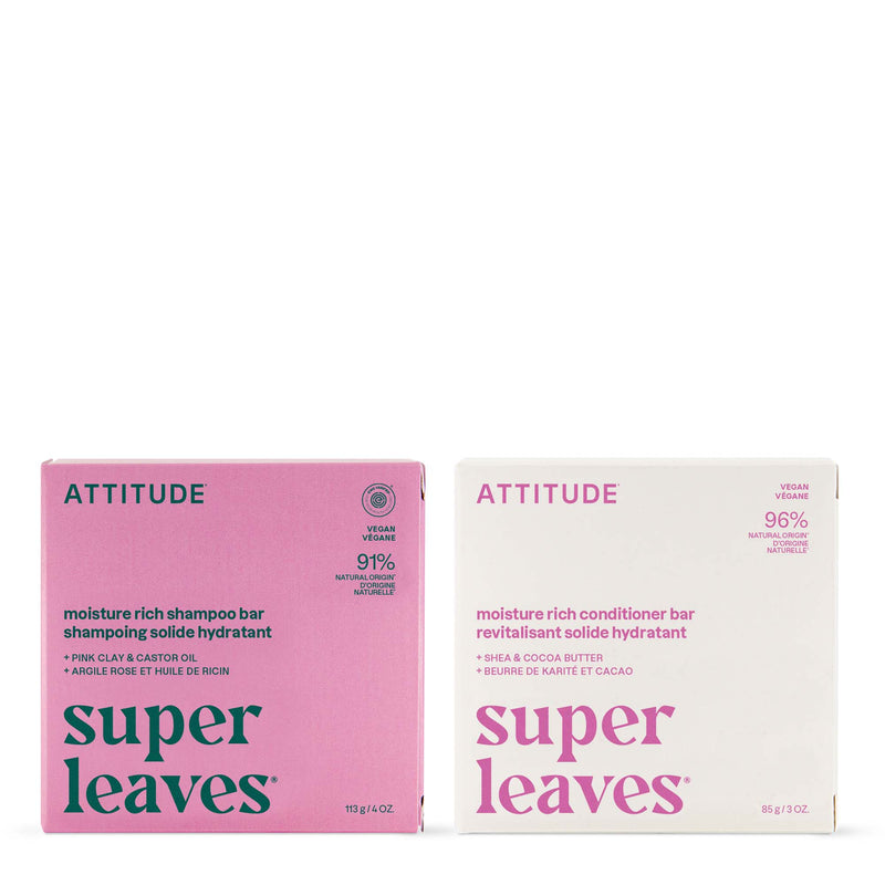 Bar Shampoo & Conditioner Hydrating : SUPER LEAVES™