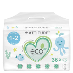 ATTITUDE Eco-friendly Biodegradable Diapers (size 1-2) - & Disposable _en?_main? Size 1-2 (Weight 6-13 lbs) 1 unit