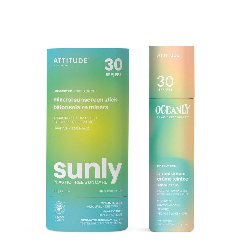 Duo Face and Body Mineral Suncare Stick : Oceanly - Sunly